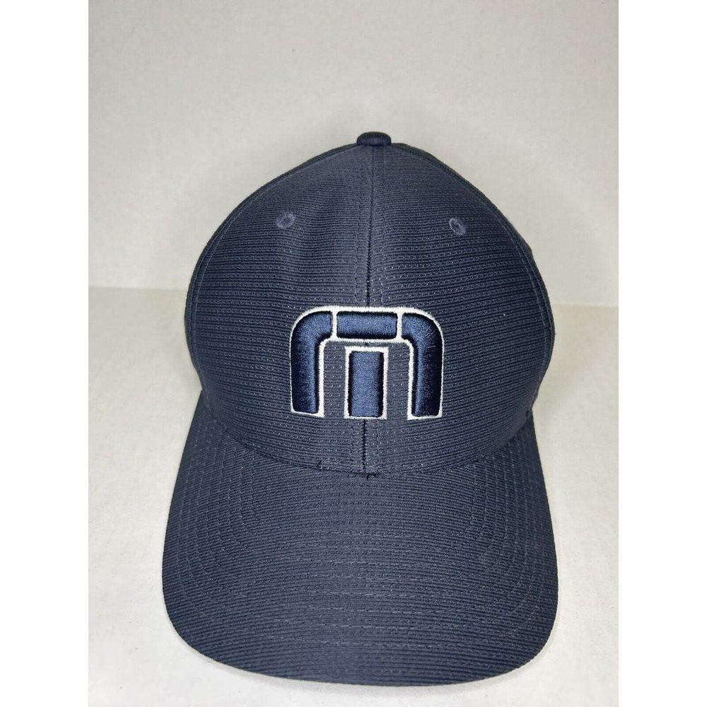 Travis Mathew Golf Blue Logo Flex-Fit Hat Size L-XL